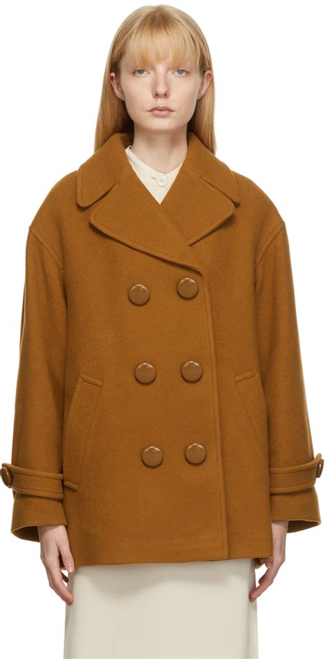 see by chloe coat wool